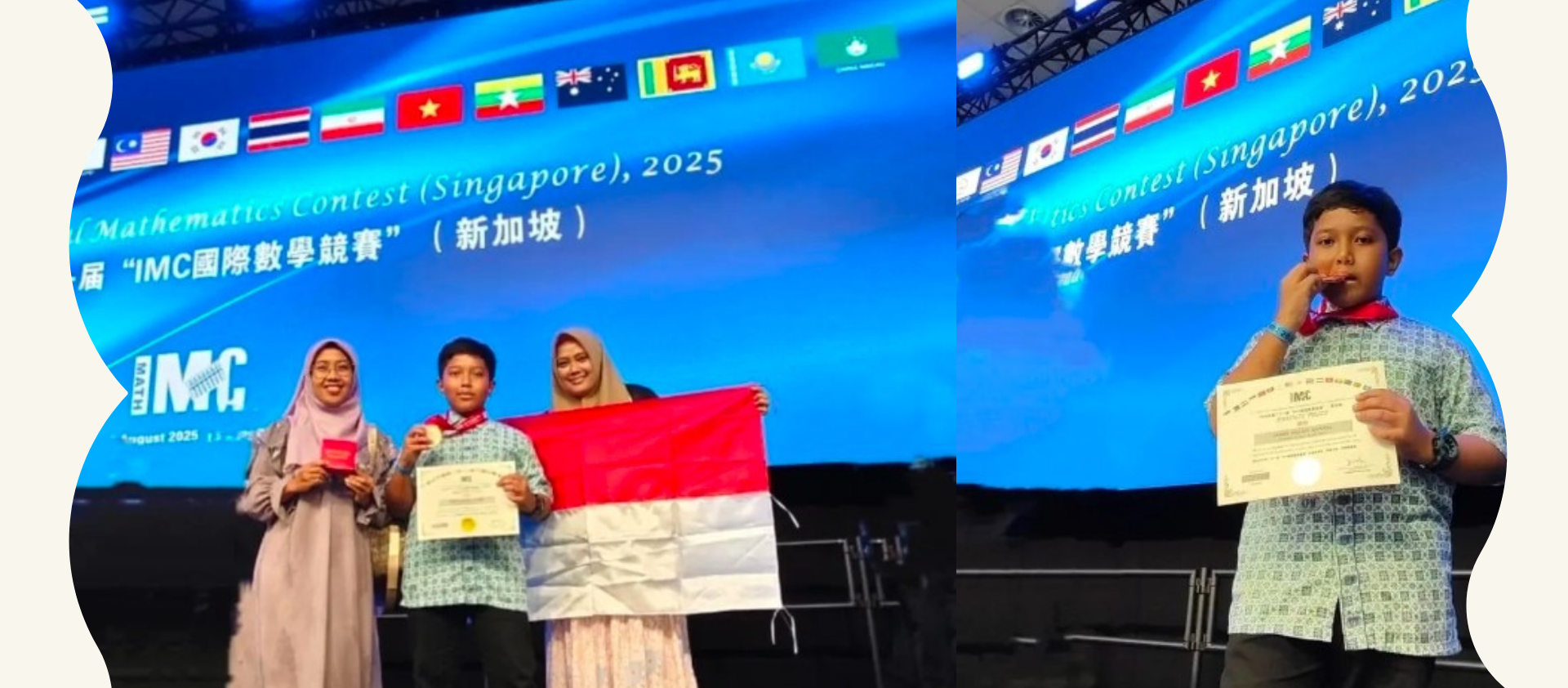 Siswa MIT Ar Roihan Raih Bronze Medal International Mathematic Contest Singapore 2025