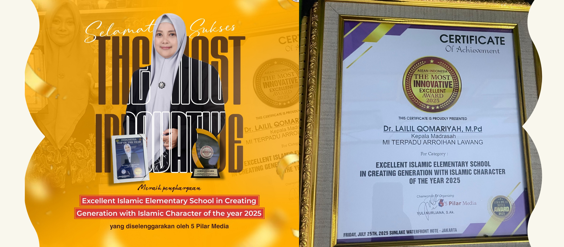 Selamat ! MIT Ar Roihan Raih Excellent Islamic Elementary School 2025
