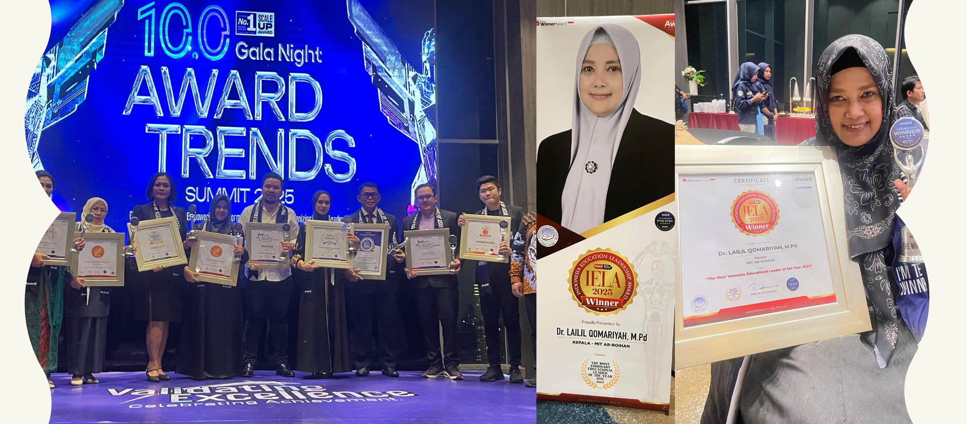 Semakin Bersinar, MIT Ar Roihan Raih Penghargaan Indonesia Education Leadership Award 2025