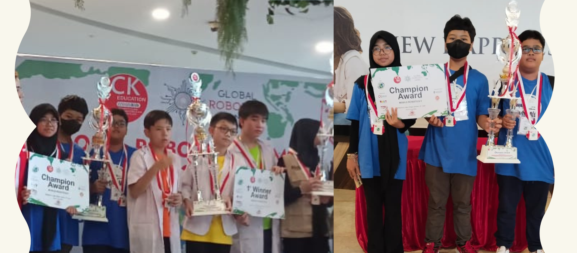 Tim Robotik Ar Roihan Raih Juara Umum Global Robotic Games Indonesia Tahun 2025